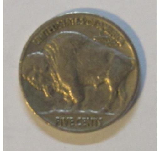 US 5 Cents, 1936 Buffalo Nickel Coin